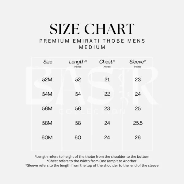 Mens Emirati Tassel Thobe Shiny
