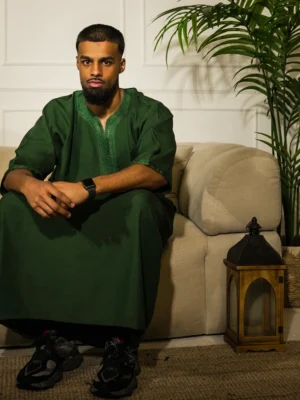 Traditional Moroccan Gandoura IKAF