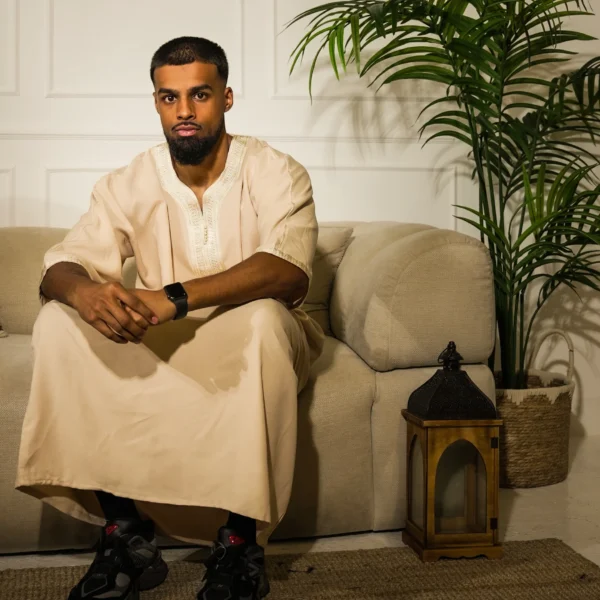 Traditional Moroccan Gandoura IKAF