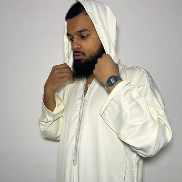 Moroccan Hooded Thobe Djellaba