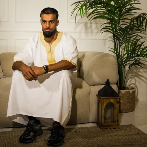 Traditional Moroccan Gandoura IKAF