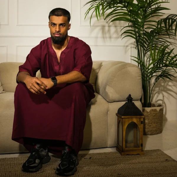 Traditional Moroccan Gandoura IKAF