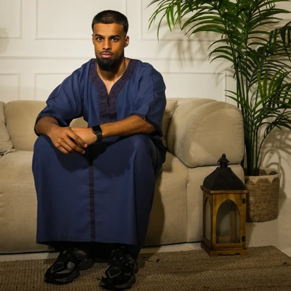 Traditional Moroccan Gandoura IKAF