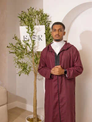 Thin Hooded Moroccan Djellaba Cotton