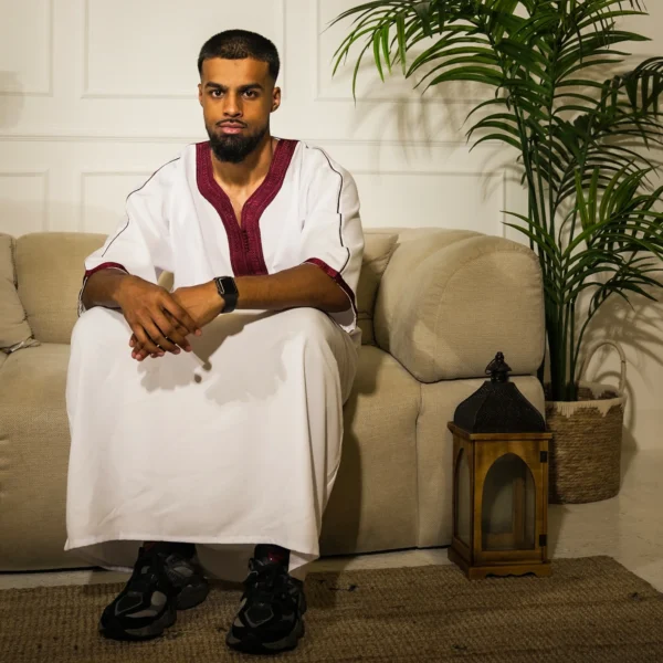 Traditional Moroccan Gandoura IKAF