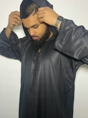 Moroccan Hooded Thobe Djellaba