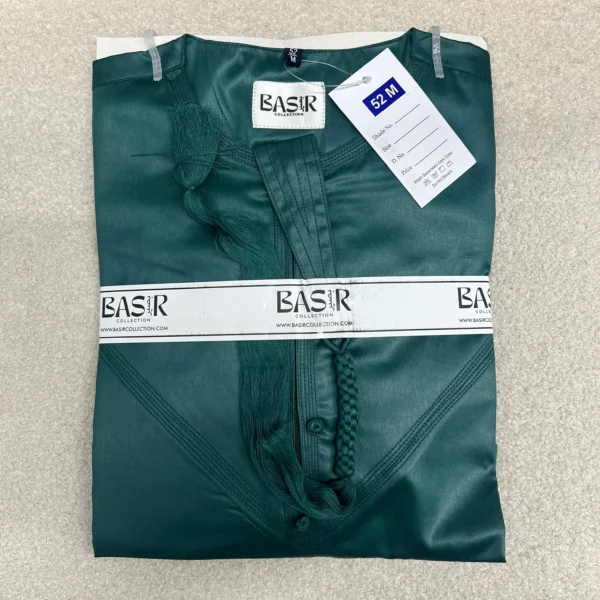 Mens Emirati Tassel Thobe Shiny