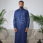 Premium Saudi Thobe Cuffed Sleeve