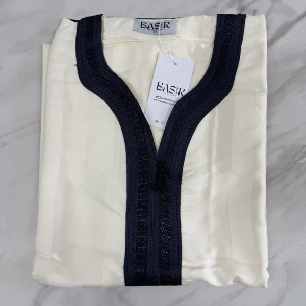 Essential Moroccan Thobe Gandoura Striped