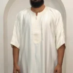 Essential Moroccan Thobe Gandoura Striped