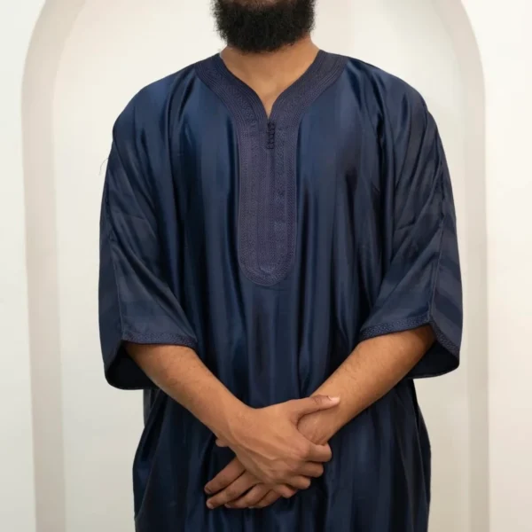 Essential Moroccan Thobe Gandoura Striped