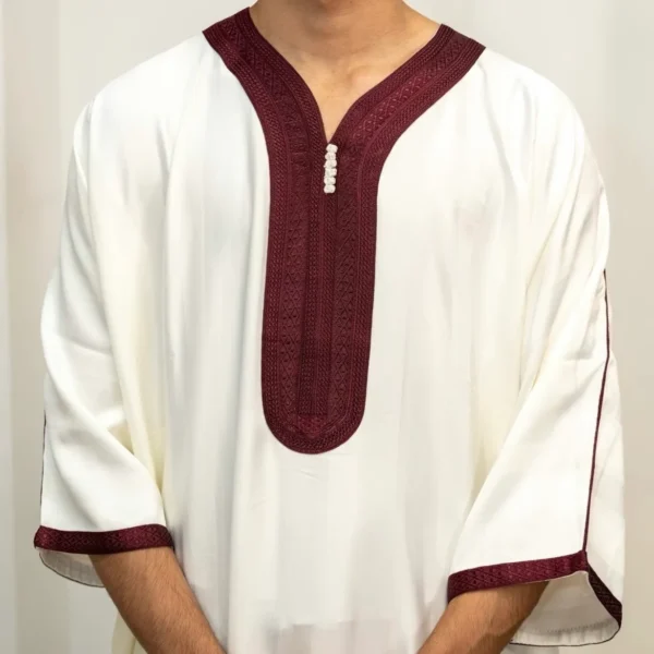 Essential Moroccan Thobe Gandoura Striped