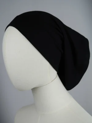 Black Silk-Lined Tube Undercap