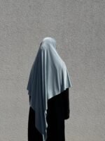 Liquid Jersey Khimar - Bubblegum Blue (Short)
