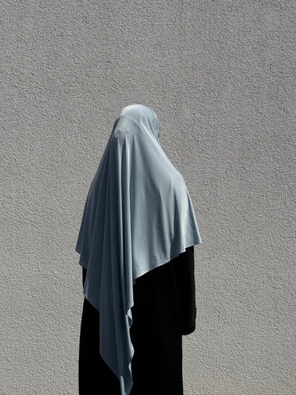 Liquid Jersey Khimar - Bubblegum Blue (Short)