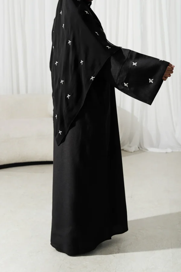 Layal Abaya Dress - Black