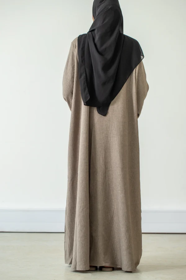 Layal Abaya Dress - Taupe