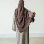 Motifé Closed Abaya - Grey
