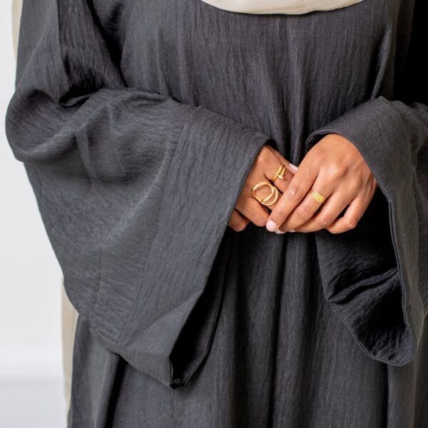 Layal Abaya Dress - Black