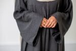 Layal Abaya Dress - Black