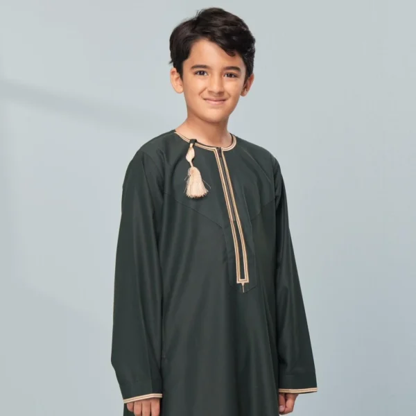 Omaar Green and gold- Kids (3-13 years)