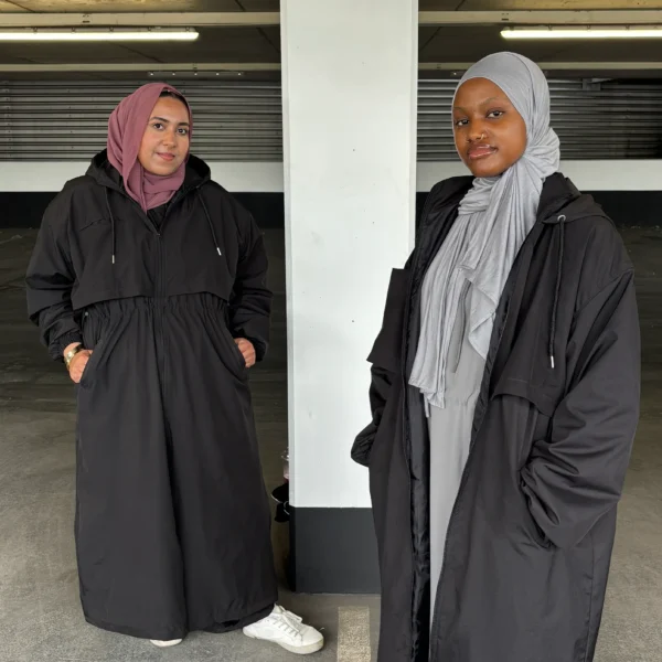 Plus size raincoat abaya
