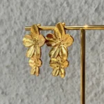 Golden Bloom Earrrings