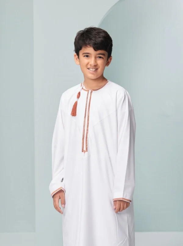 Omaar White and copper- Kids (3-13 years)