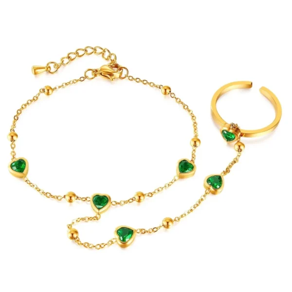 Dune Bracelet and Ring Set