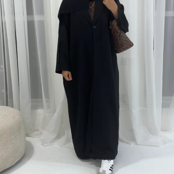 Aaliyah Blazer Abaya | Black