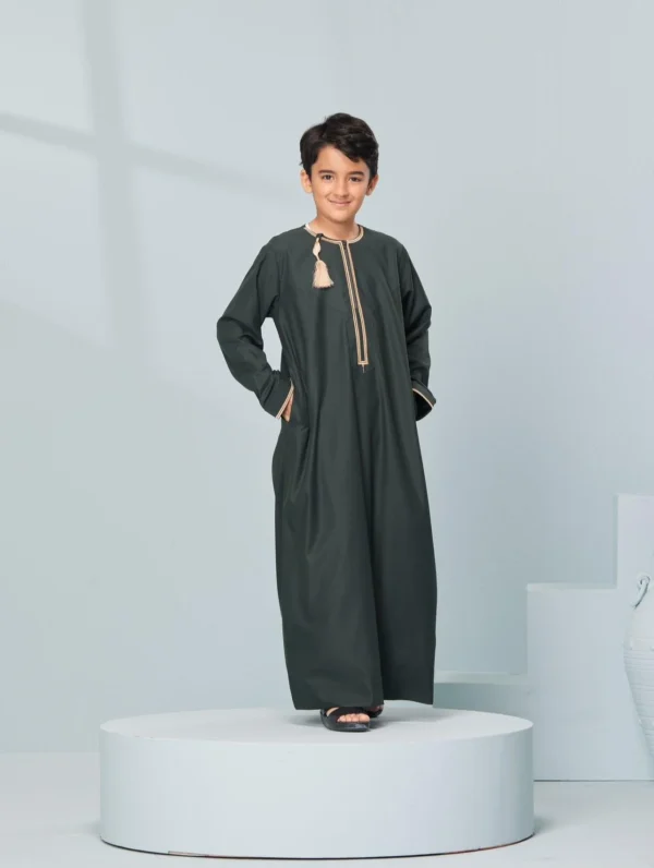 Omaar Green and gold- Kids (3-13 years)