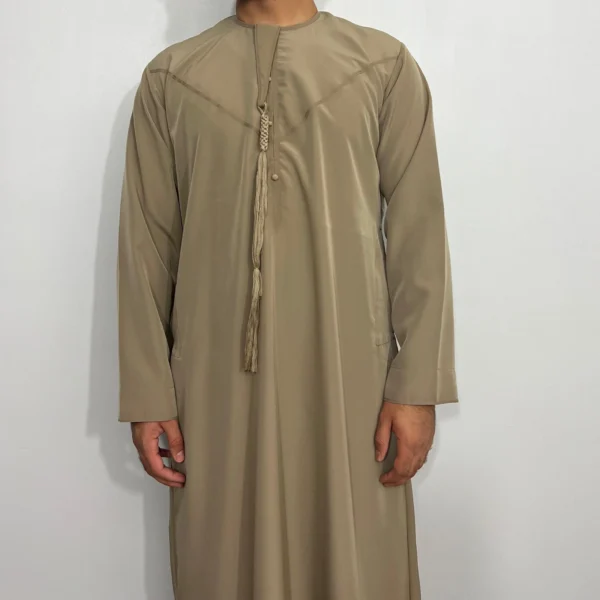 Taupe Emaar Basic's -Classic Emirati Thobes