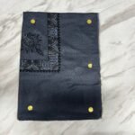 Yemeni Shemagh Keffiyah Grey, Blue & Brown