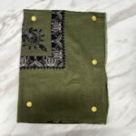 Yemeni Shemagh Keffiyah Grey, Blue & Brown