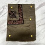 Yemeni Shemagh Keffiyah Grey, Blue & Brown