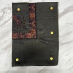 Yemeni Shemagh Keffiyah Grey, Blue & Brown