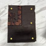 Yemeni Shemagh Keffiyah Grey, Blue & Brown