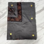 Yemeni Shemagh Keffiyah Grey, Blue & Brown