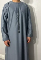 Forest green Emaar Basic's- Cotton Blend Emirati Thobes