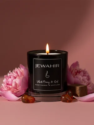 Velvet Peony & Oud Candle