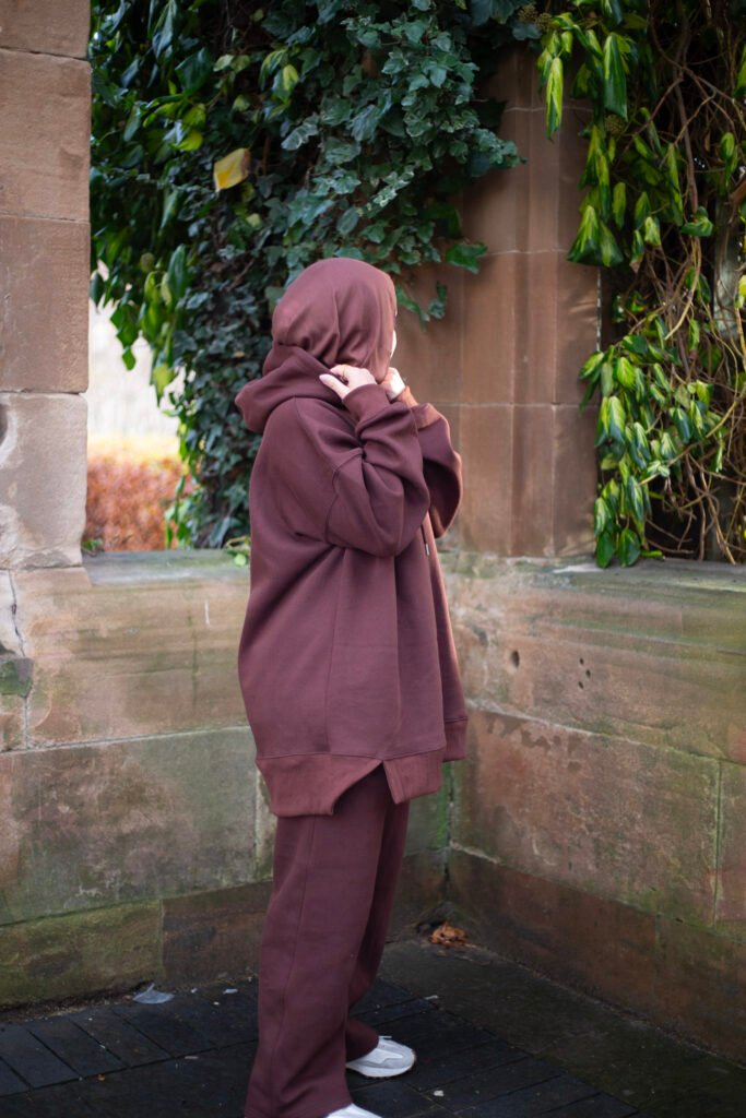 HJ brown set full body outside shoot