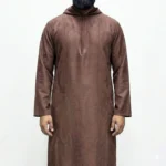 Suede Hooded Thobe