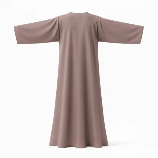 Mauve Closed Abaya TL Essentials