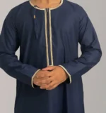 Boys Navy Kumzaar Omani Thobe