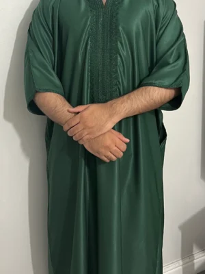 Green Classic Moroccan Thobe