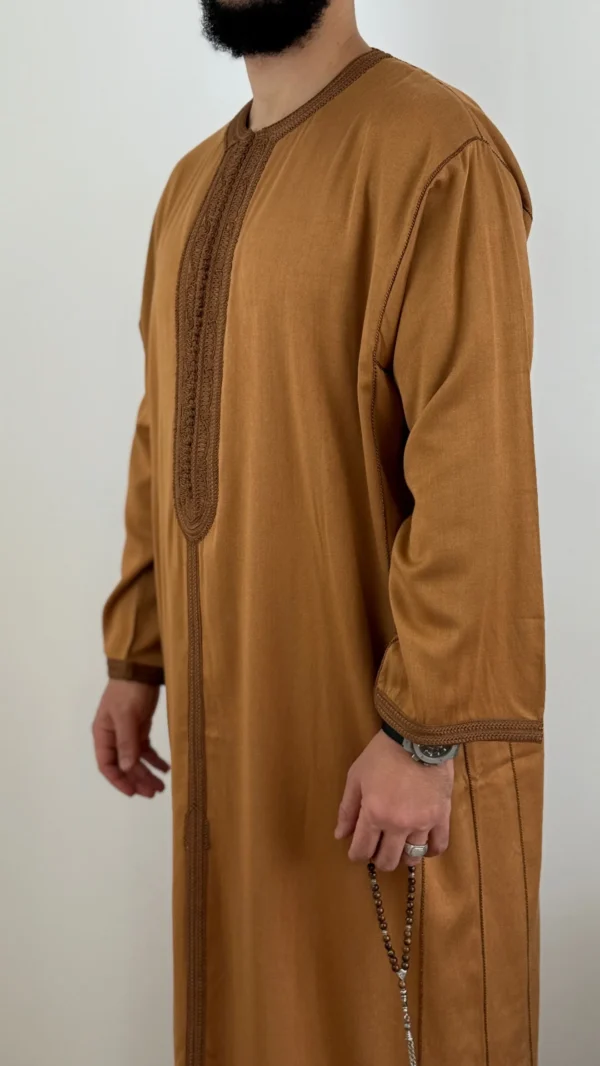 Kaftan Premium Thobe Long-Sleeve Winter Jubbah fully Hand-made