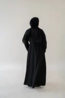 Luxury Nida Abaya Set – Elegant Beaded Sleeve 4‑Piece Ensemble