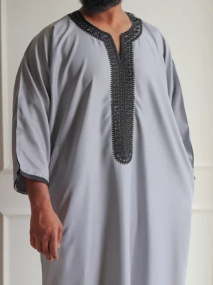 Premium Moroccan Thobe Gandoura - Noor Collection