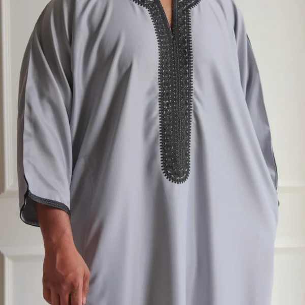 Premium Moroccan Thobe Gandoura - Noor Collection