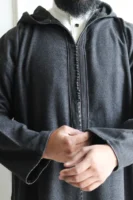 Premium Winter Wool Hooded Moroccan Djellaba